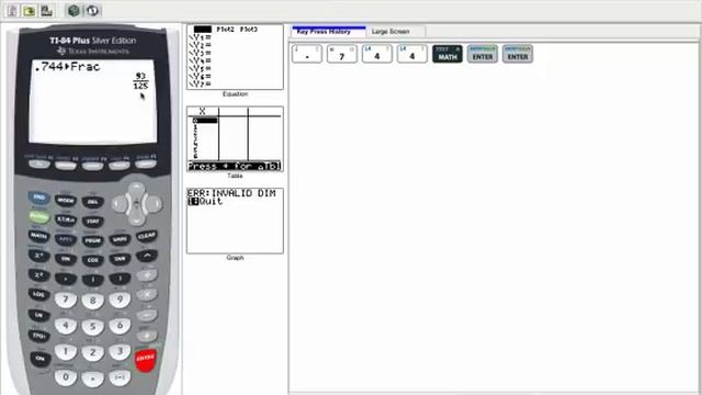 Convert Decimals To Fractions On A TI 84: How To Guide смотреть онлайн