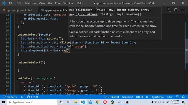 Learn Angular : Dynamically Disable/Enable Multi Select Dropdown Options смотреть онлайн