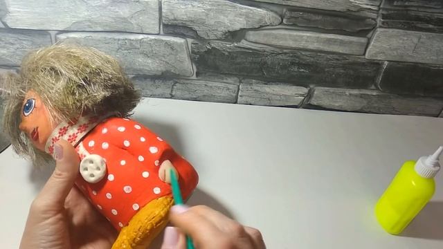 ДОМОВЕНОК КУЗЯ своими руками. Как сделать ДОМОВОГО. 3 ИДЕИ. DIY. смотреть онлайн