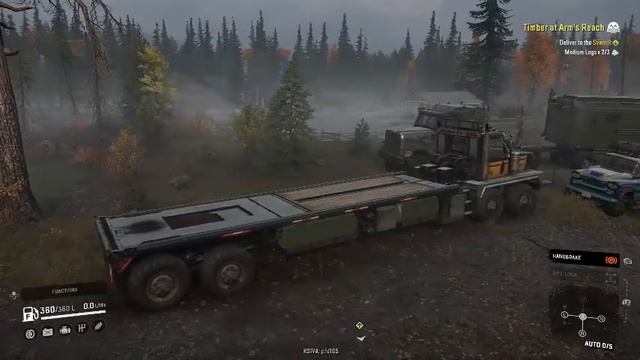 Snowrunner Island Lake Michigan USA Vehicle And Upgrade Locations Western Star 6900 Twinsteer BEAST смотреть онлайн