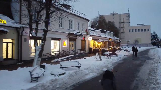 Снежная зима Пинск 2022 смотреть онлайн