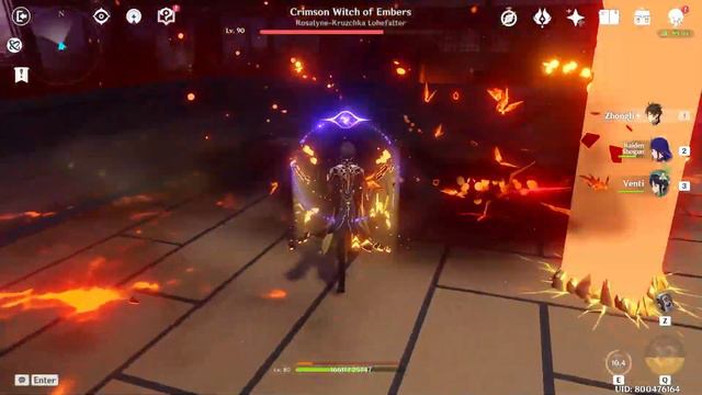 3 ARCHONS vs LA SIGNORA - Genshin Impact Update 2.1 смотреть онлайн