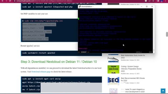 INSTALL NEXTCLOUD DI DEBIAN 11 DENGAN VIRTUALBOX смотреть онлайн