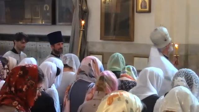 24 мая 2023 года Всенощное бдение, Лития в канун ВОЗНЕСЕНИЯ ГОСПОДНЯ смотреть онлайн