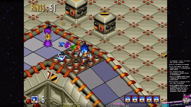 WHY ARE YOU RUNNING!!? ИЛИ БЕГАЕМ ЗА ПТИЦАМИ | Sonic 3D Blast Genesis 7 смотреть онлайн