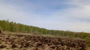 Минитрактор шифенг 220 на целине.