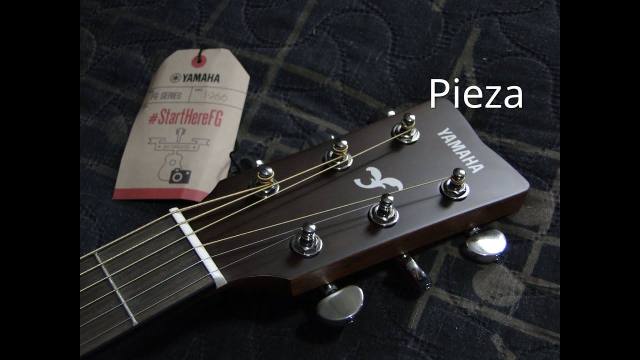 Yamaha FGX800C mic and pieza sounds смотреть онлайн