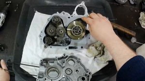 Ремонт двигателя 1P52FMH мопед АЛЬФА 110сс