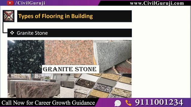 Types Of Flooring Used In Building Construction || By Civil Guruji
