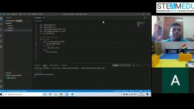 pyRobot - Online Session on AI with Python to program Robot for obstacle avoidance смотреть онлайн