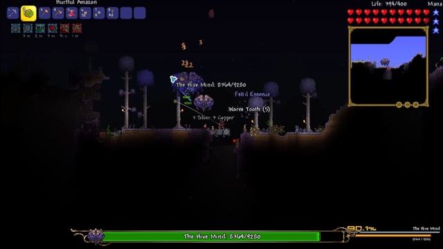 Demonite UPGRADE & Crabulon! Terraria Modded Yoyo #4 смотреть онлайн