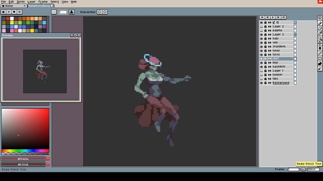 Pixel Art Timelapse: Temptress Demon (The Iron Oath) смотреть онлайн