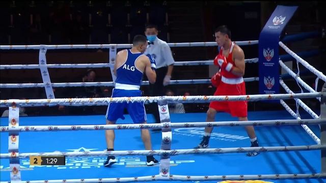 Preliminaries (75kg) NURSEITOV Timur (KAZ) vs BOUCHENAFA Ilyes Riad (DZA) | CISM 58th World смотреть онлайн