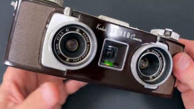 Kodak Stereo Camera - A Camera That Takes 3D Pictures