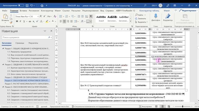 Обоснования нормативов образования и расчеты количества отходов. Часть 2 смотреть онлайн