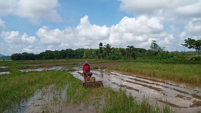 Mitsubishi 10HP diesel engine смотреть онлайн