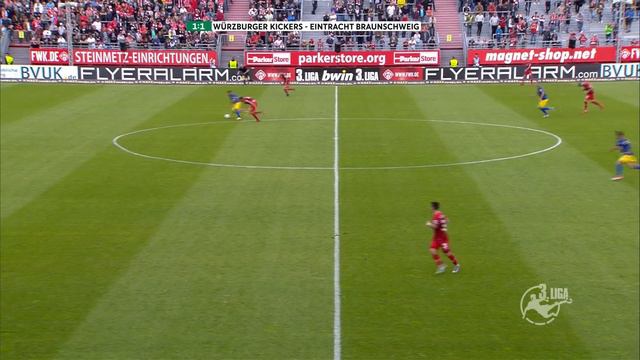 FC Würzburger Kickers - Eintracht Braunschweig | Spieltag 8, 18/19 | Telekom Sport смотреть онлайн