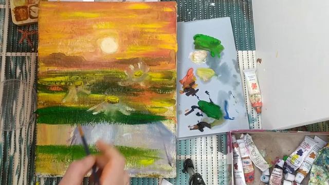 Мастер - класс: Ромашки в закатном поле #31 смотреть онлайн