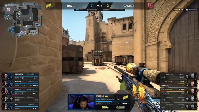 ПОЛУФИНАЛ МАЖОР!!! map2 Mirage NaVi vs Gambit | BO3 | PGL Major Stockholm 2021 смотреть онлайн