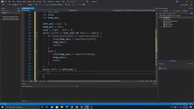 How to Code Merge Sort in C++ смотреть онлайн