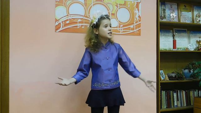 Ангелина Ильчишина 10 лет,"Бьют часы на старой башне" смотреть онлайн