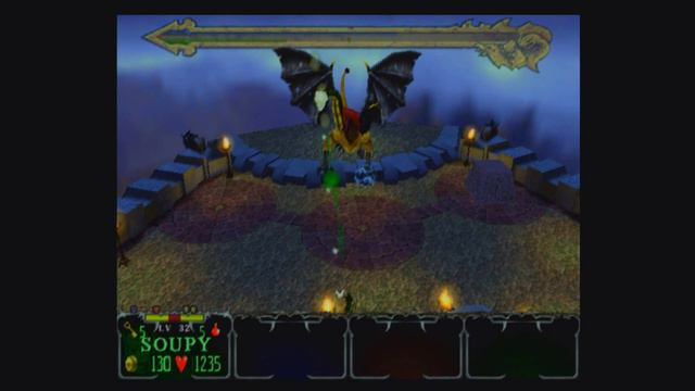 Gauntlet Dark Legacy (PS2) Part 17 - The Chimera's Keep смотреть онлайн