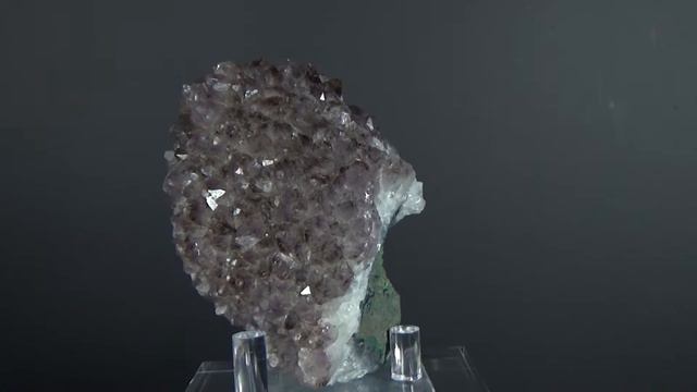 Amethyst Nodule Cluster with Chlorite - Brazil смотреть онлайн