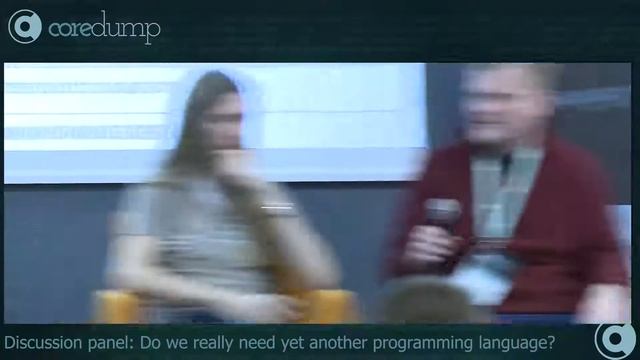 CoreDump Krakow 2018. Panel dyskusyjny: "Do we really need yet another programming language?" смотреть онлайн