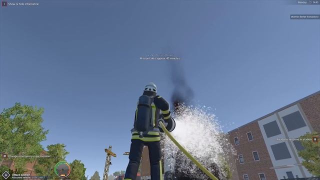 Emergency Call 112 – Truck Fire! 4K Gameplay смотреть онлайн