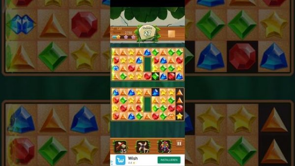 Jewels Jungle ? - Jewels & Gems Match 3 Puzzle 2021 Level 149 ⭐⭐ no Booster ? Android Gameplay ✅