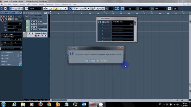 Kontakt 5 Routing/Setup Tutorial смотреть онлайн