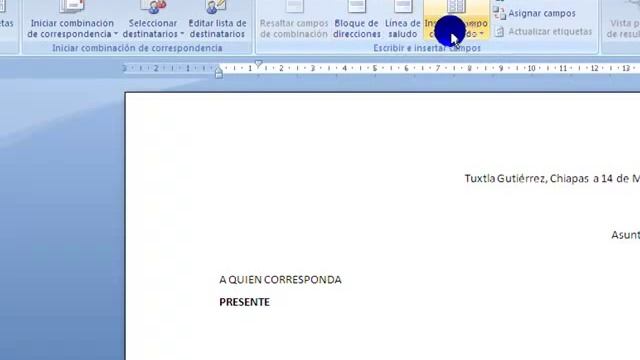 Combinar Correspondencia (word y excel 2007) смотреть онлайн