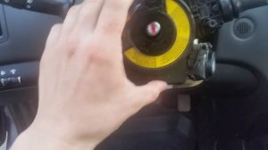 Замена подрулевого шлейфа KIA Ceed ED 2010