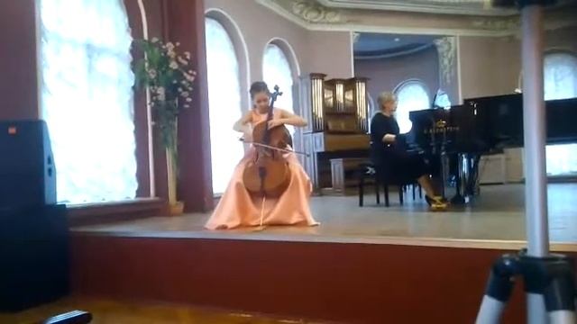 Концертный этюд А.Айвазян Рената Большакова 11 лет смотреть онлайн