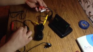 Подключение монитора и камеры заднего вида (быстрое подключение, проверка)