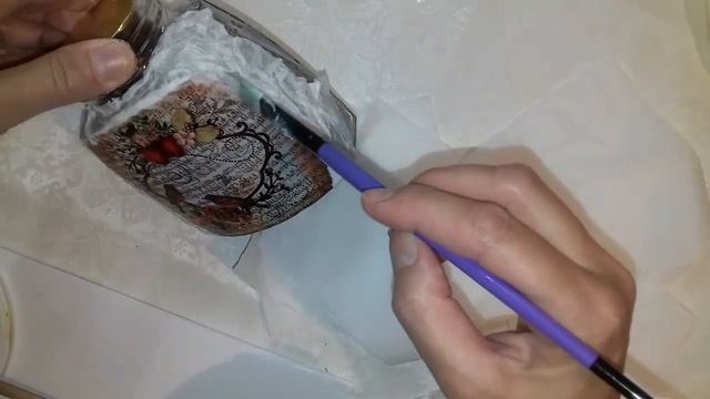 Декор кофейной банки.Декупаж. Подарок своими руками. DIY смотреть онлайн