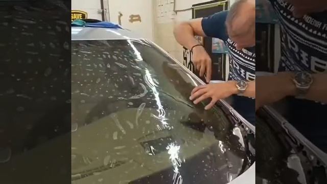 ЗАЩИТА ЛОБОВОГО СТЕКЛА БРОНИРОВОЧНОЙ ПЛЕНКОЙ NEVER SCRATCH смотреть онлайн