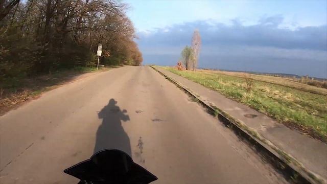 Bajaj Dominar: Прохват в сторону Ворзеля и покатухи по лесу смотреть онлайн