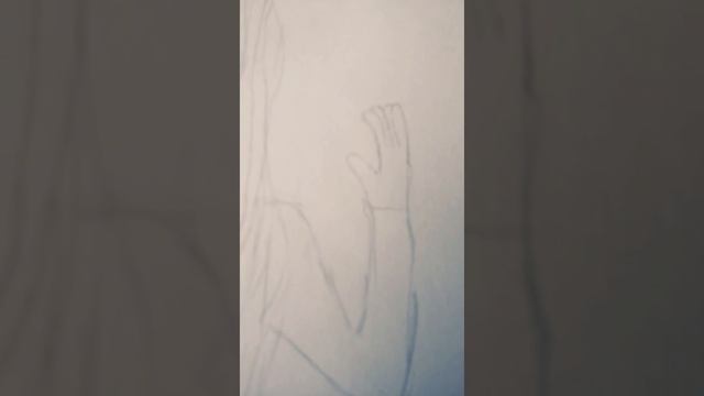 Рисуем девушку с разноцветными волосами.