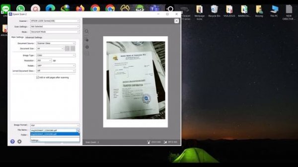 How To Scan Documents On EPSON L3250 [Short]