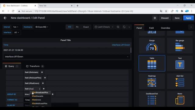 #16 Grafana : Monitoring Network Device dengan Dasboard Variable смотреть онлайн