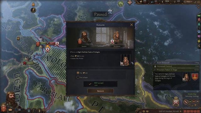 Crusader Kings 3 Ironman Vladimir's Second Choice (The Horde Rides West) смотреть онлайн