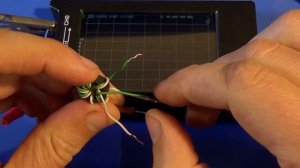 ВЧ трансформатор на ферритовом кольце из лампы-экономики.