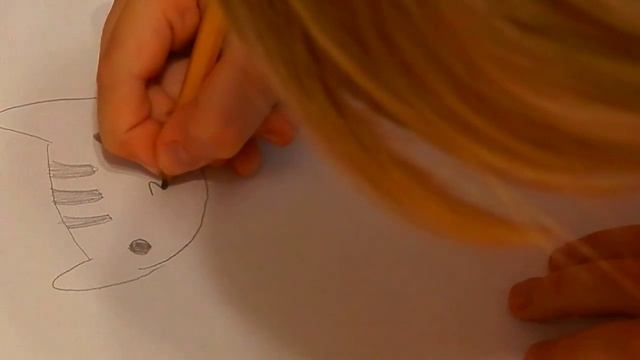 Как нарисовать кошечку))) смотреть онлайн