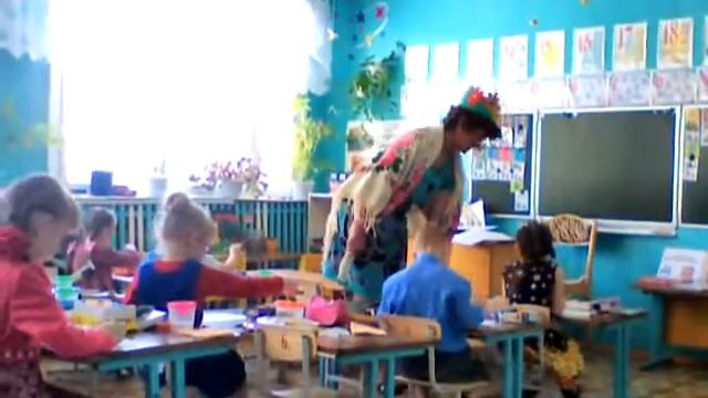 Занятие по рисованию в нетрадиционной технике . смотреть онлайн