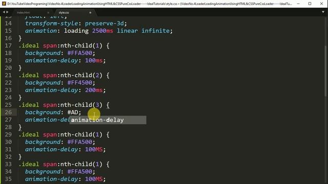 Amazing loading Animation Using Only HTML & CSS Loader Pure CSS Loader смотреть онлайн
