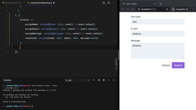 xState and state machines in VueJS - visualize and finally understand your UI flows смотреть онлайн