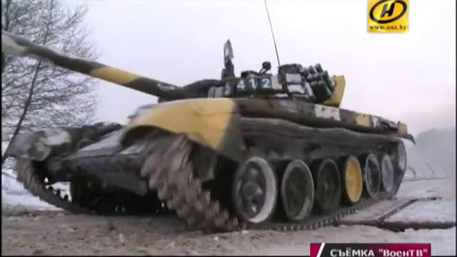 Армейские учения в снегопад смотреть онлайн