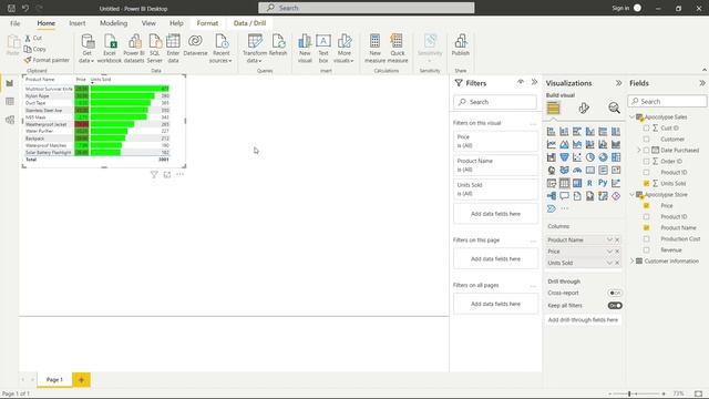 How to use Conditional Formatting in Power BI | Microsoft Power BI for Beginners смотреть онлайн