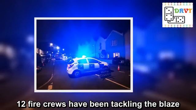 Bristol Office 'swingers club' fire: Explosions at huge tower block blaze смотреть онлайн